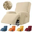 Velvet Recliner Sofa Cover Stretch Elastic Non Slip All-inclusive Sofa Slipcover