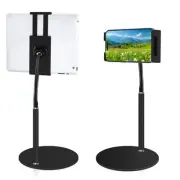 360°Tablet Stand for Desk,Adjustable Height and Angle Gooseneck Swivel Holder...