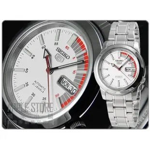 SEIKO 精工急速機械鋼帶腕錶SNKK25K1
