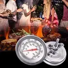 BBQ grill grill thermometer analogue built-in gas grill lid thermometer stainles