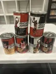 SEALED Michael Jordan NBA Finals Shots all 6 Cans Upper Deck Cans June 14, 1998