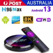 H96 Max RK3528 Smart Android 13.0 TV Box Quad Core 8K HD Wifi 5G Stream Player