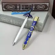 Zelda Link Master Sword 21cm Display Sword With Stand Breath Of The Wild Tears