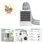 Store 3 in 1 Indoor Dryer Vent Kit - Dryer Vent Screen Filter Bucket Box for ...