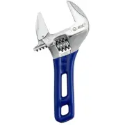 1 Piece-Large Opening Adjustable Wrench Spanner with Short Handle 6 inch