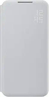 [Samsung] Galaxy S22+ Official Case - Smart Clear View Cover (Antibacterial) - Light Gray