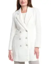 Endless Rose Pearl Trim Blazer Dress
