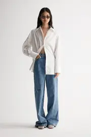 Carter Shirt White Size 6 | Elka Collective
