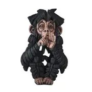 Edge Sculpture Baby Chimp Speak No Evil Figurine
