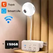 2K 5MP Tuya Smart WiFi Security Camera IR IP Color Night Vision Baby Monitor Cam
