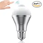 Motion Sensor Light Bulb Haofy 9W E27 Smart PIR LED Bulbs Auto On/Off JY