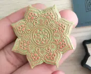 MANDALA pattern Texture Mat for Polymer clay | Textures for Clay imprints