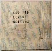 Elgin 660 - Part 138 - Setting Lever - Factory Watch Replacement / Repair Part