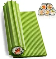 shofilt Sushi Making Kit, Premium Silicone Sushi Mat Sushi Rolling Mat for Beginner Sushi Kids 8.6 x 7.8 Inch