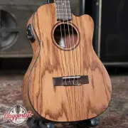 Lanikai OA-CEB Oak Baritone Ukulele Cutaway with Electronics