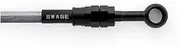 Swage-Line PRO FLHX BTP824C Clutch Hose Kit, Stainless Black/Clear