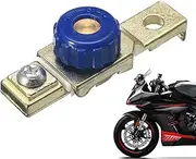 Motorcycle Battery Quick Disconnect, Battery Disconnect for Truck, Zinc Alloy Car Power Shut Off Tool for Marine Terminal Anti-Leakage