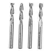 Milling Cutter Quality Is Guaranteed Extra Long Silver 8pcs/set CNC Cutter