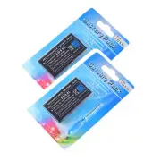2pcs Replacement SPR-003 SPR-001 Battery 2500mAh for Nintendo 3DS XL Console