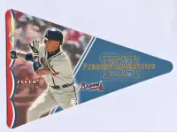 在飛比找Yahoo!奇摩拍賣優惠-MLB 2001 Fleer Genuine Pennant