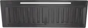 Glemgas 85cm Integrated Off Board Rangehood Black Stainless Steel