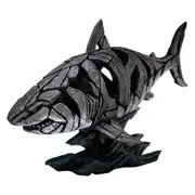 Edge Sculpture - Shark Figure - Stone Resin - Garden & Home Decor Sculpture
