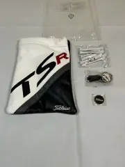 Titleist Golf TSR Leather Valuables Pouch Tees Ball Marker Key Chain⛳⛳⛳