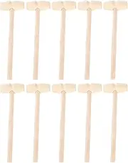 Chocolate Wooden Hammer - Multi-Functional Smashing Toys for Kids Boys - Crab Lobster Mallets