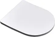 Durovin Bathrooms Soft Close Toilet Seat - U Shape Ultra Slim Design - Quick Release - 360 x 425 x 25mm (WxDxH)