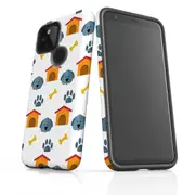 For Google Pixel 4a 5G Case Armour Protective Cover Dogs