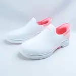 SKECHERS 125231WPK GO WALK 7-MIA 女健走鞋 套入式 白X粉【ISPORT愛運動】