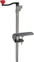 Commercial Can Opener, Heavy Duty Stainless Steel Manual Table Can Opener with Steel Base, Industrial Professional Bottle Tin Jar Opener for Large Can, Restaurant, Hotel, Bar, Home