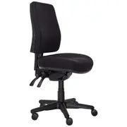 Buro Roma Office Chair 3 Lever High Back Seat Slide (Black)