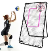 Volleyball Rebounder Net 7x4 ft Portable Training Equipment Improve Skills