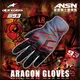 [安信騎士] ALPINESTARS ARAGON GLOVES 黑灰紅 手套 透氣 輕巧 觸控螢幕 MM93