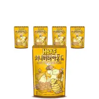 在飛比找蝦皮購物優惠-🌟現貨大包裝 190g🌟韓國 HBAF  蜂蜜奶油口味 杏仁