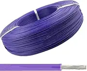 100FT Single Core Wire 22-26AWG Soft Electrical Wire Solid Wire Kit PVC Electronic Wire UL Certified Tinned Copper Hook Up Wire for Electronics DIY(30ft,26AWG)