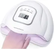 GelLED Nail Lamp, Dryer Gel Nail Polish UV LED Light with 4 Timers Professional for Nail Art Tools Accessories White