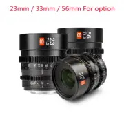 Viltrox S 23mm 33mm 56mm T1.5 Cine Lens for Micro Four Thirds M43 GH5 BMP Camera