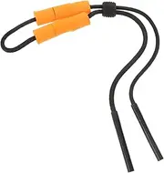 [MUCKLILY] Glasses Lanyard Floaties Men Travel Chain Custom Spectacle Tanning Drinking Keepers Sunglasses Floating Sunglasses Floating Sunglass Strap Heatwave Lounger Orange Polyester