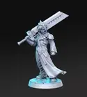Zed Flare the Urban Warrior [ Fantasy Miniature, D&D, Pathfinder, Character]