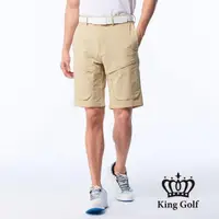 在飛比找momo購物網優惠-【KING GOLF】速達-網路獨賣款-LOGO燙標口袋造型