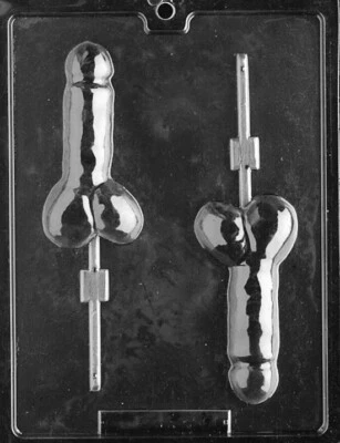 LARGE PENIS LOLLY POP MOLD CHOCOLATE CANDY MOLDS X RATED XXX BACHELORETTE PARTY