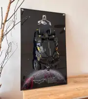 LEGO Batman Batmobile Tumbler Display Frame Wall Mount 76240 LAST 1！FREE FAST SH