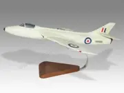 Hawker Hunter GA.11 RAF Desk Wood Airplane New Model Small Scale 1/48