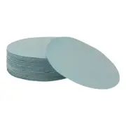 Sandpaper Round 180x180mm 5000 Grit 50 Pcs Black Hook & Loop Sanding Sheets