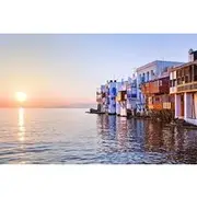 Save 10.00%! All incl. Rhenia & sunset from Little Venice (12 pax) free trans