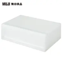 在飛比找momo購物網優惠-【MUJI 無印良品】PP資料盒/橫式/淺型