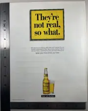 2001 Tequiza Ad Mexico Tequila Beer Anheiser Busch Lime Flavor Blue Agave Nectar