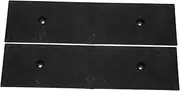 GETAJGHSD Threshold Ramps for Doorways and Steps 2PCS Curb Ramp Plastic Door Threshold Ramp Multi-Functional Antislip Easy Installation Scratch